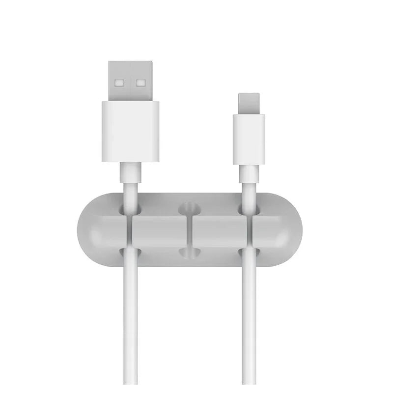 Silicone Cable Organizer for Tidy Desktop Management