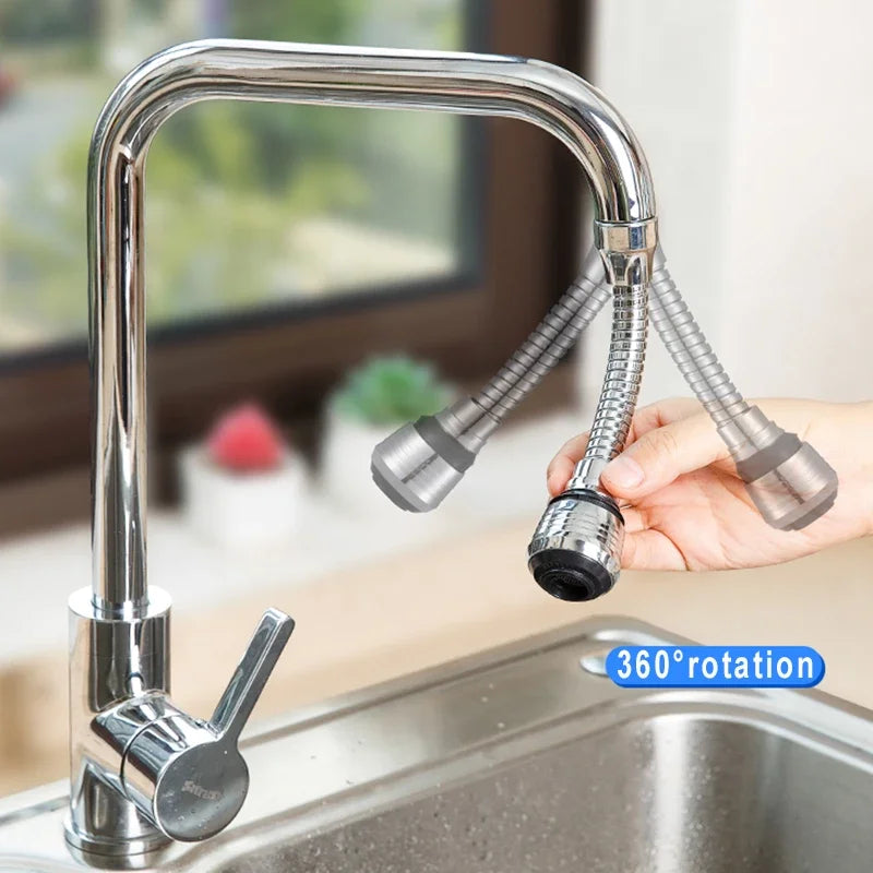360° Adjustable Kitchen Faucet Extender with Filter
