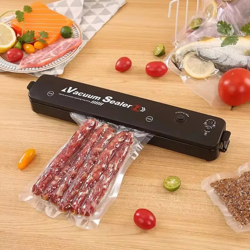 Efficient Black Vacuum Sealer for Food Preservation