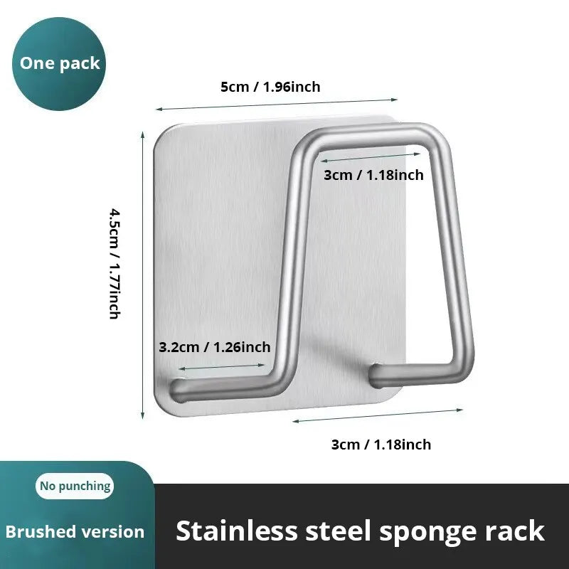 Durable Stainless Steel Sink Sponge Holder