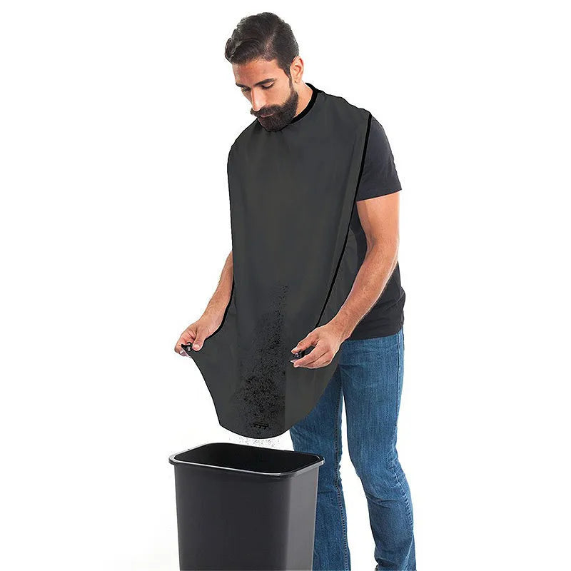 Versatile Beard Apron with Easy Disposal Design