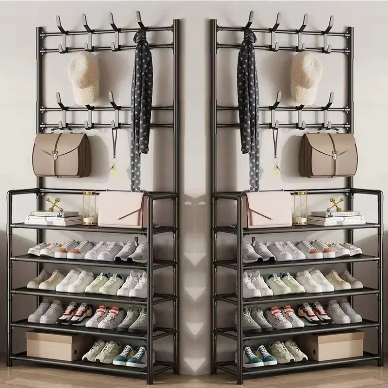 Versatile Multi-Layer Shoe and Hat Storage Rack