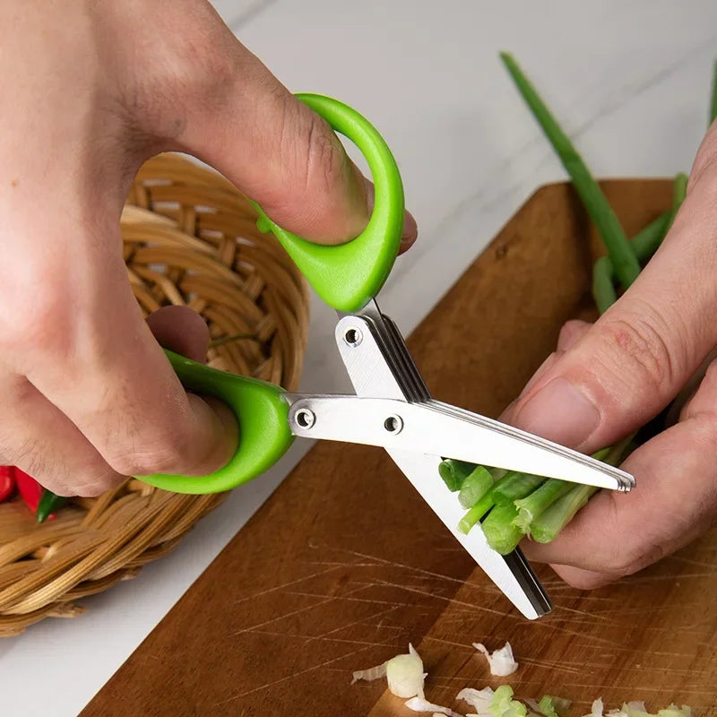 Versatile Kitchen Scissors for Effortless Chopping