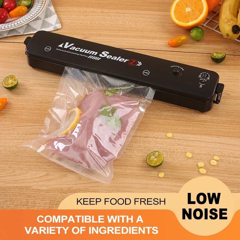 Efficient Black Vacuum Sealer for Food Preservation
