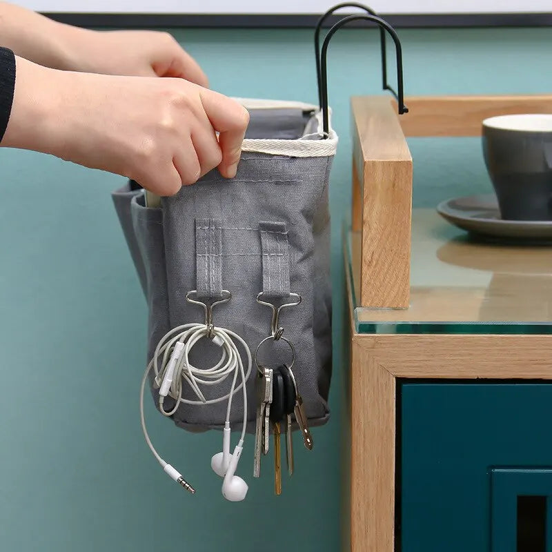 Versatile Linen Hanging Storage Organizer for Bedrooms