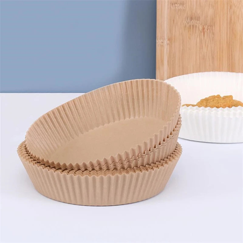Eco-Friendly Disposable Air Fryer Liners - Pack of 50 or 100