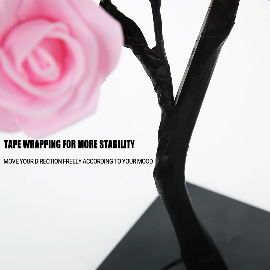 USB Rose Tree Lamp - Color Changing Night Light