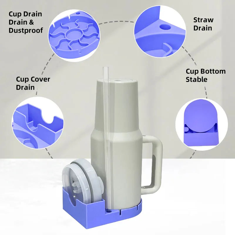 Versatile Silicone Cup Drying Rack