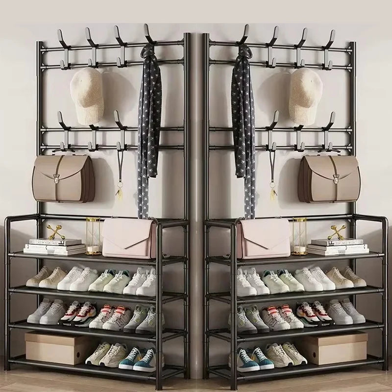 Versatile Multi-Layer Shoe and Hat Storage Rack