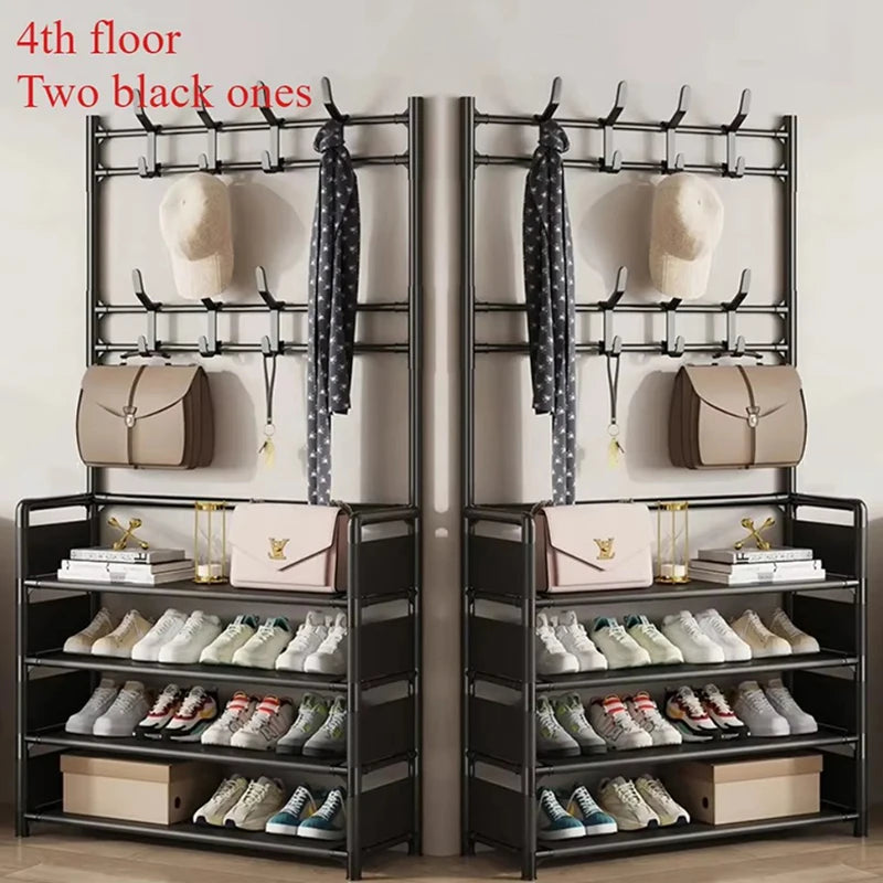 Versatile Multi-Layer Shoe and Hat Storage Rack