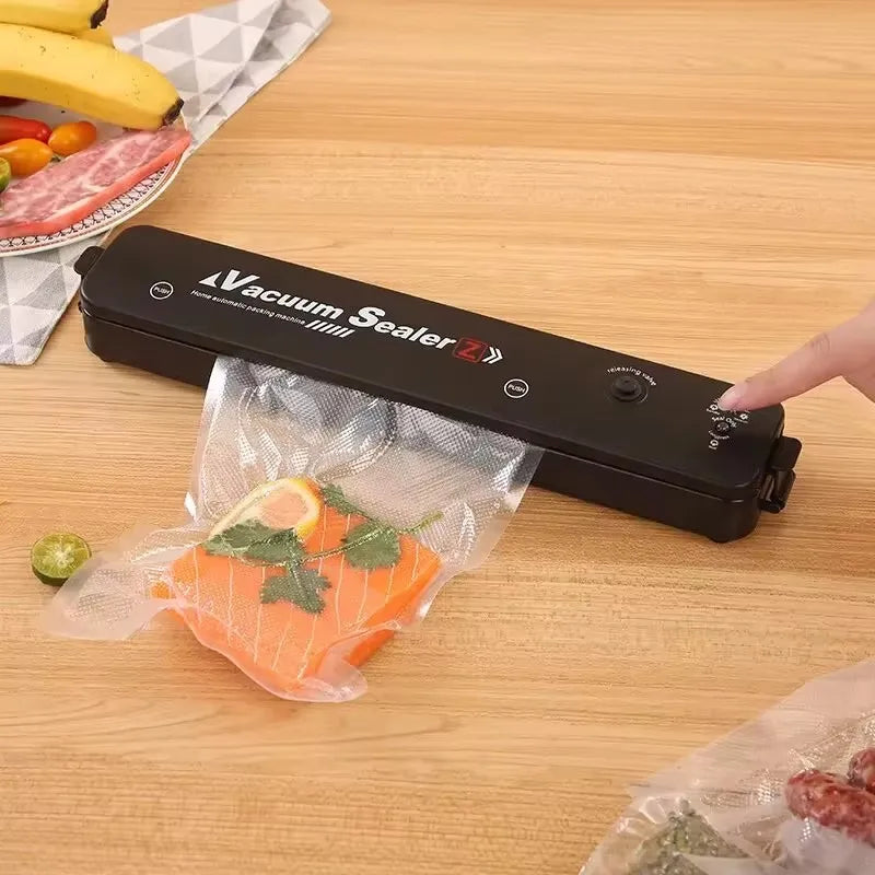 Efficient Black Vacuum Sealer for Food Preservation