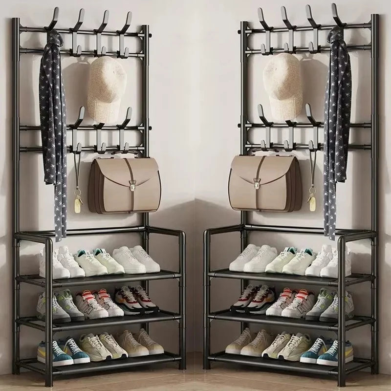 Versatile Multi-Layer Shoe and Hat Storage Rack