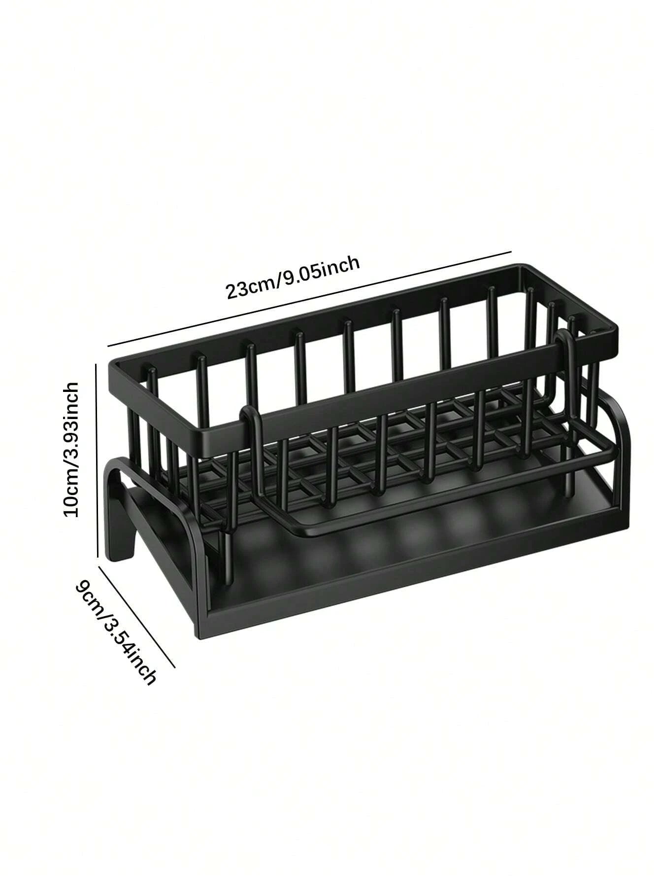Multifunctional Kitchen Sponge Holder with Drainage Rack