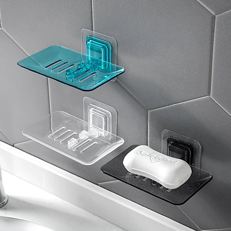 Versatile Wall-Mounted Soap Holder for Bathroom