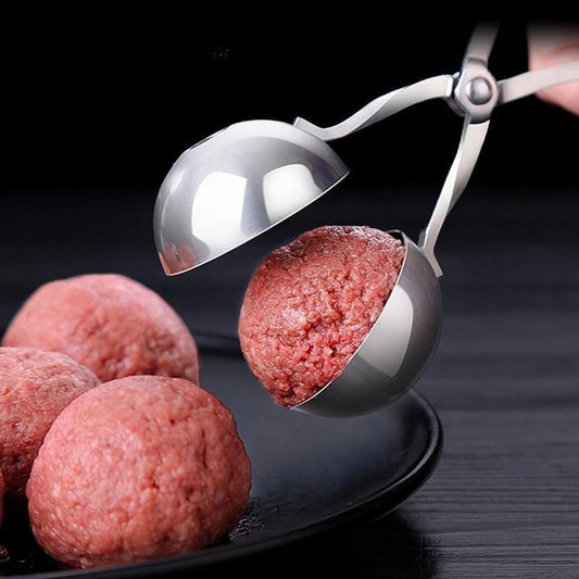 Versatile Stainless Steel Meatball Maker with Multiple Sizes