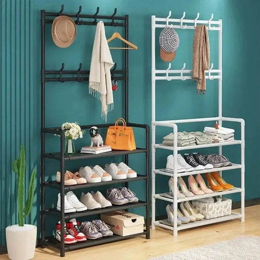 Versatile Multi-Layer Shoe and Hat Storage Rack