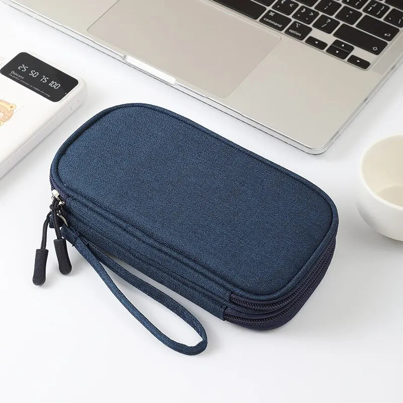 Portable Travel Organizer for Digital Accessories