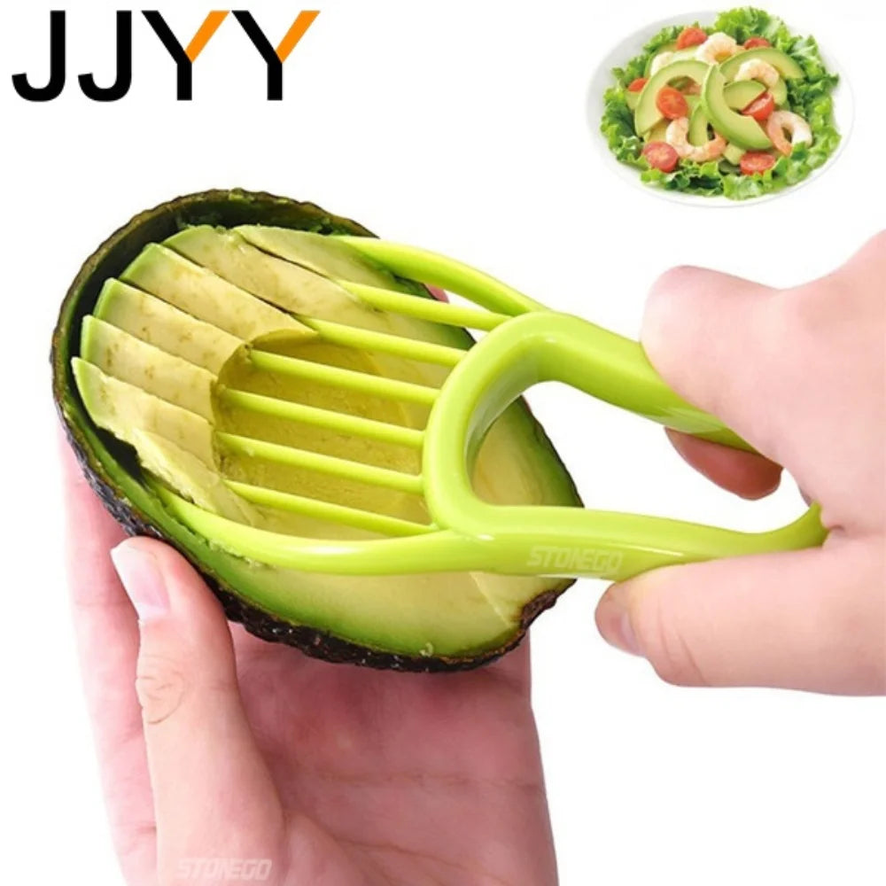 Versatile 3-in-1 Avocado Slicer for Kitchen