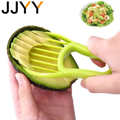 Versatile 3-in-1 Avocado Slicer for Kitchen