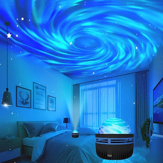 Enchanting RGB Galaxy Star Projector for Dreamy Nights