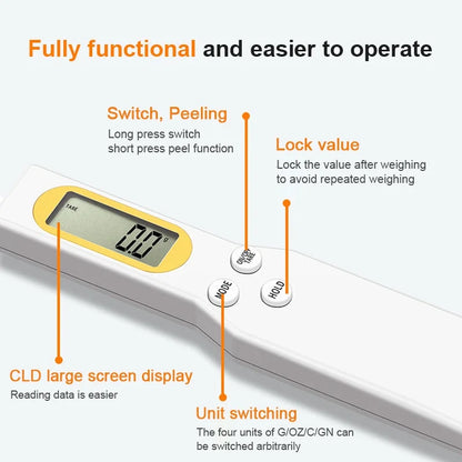 Versatile Digital Measuring Spoon for Precise Cooking