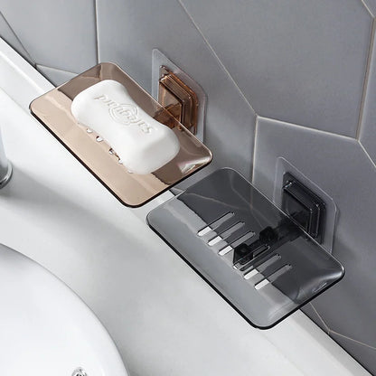 Versatile Wall-Mounted Soap Holder for Bathroom