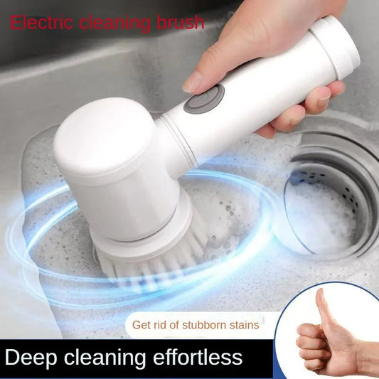 Rechargeable Electric Spin Cleaning Brush for Home