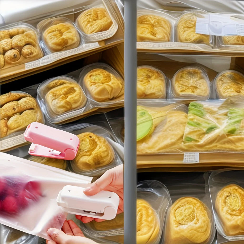 Portable Mini Sealing Machine for Snacks and Food