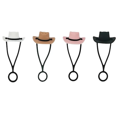 Charming Reusable Cowboy Hat Straw Caps in Various Sizes