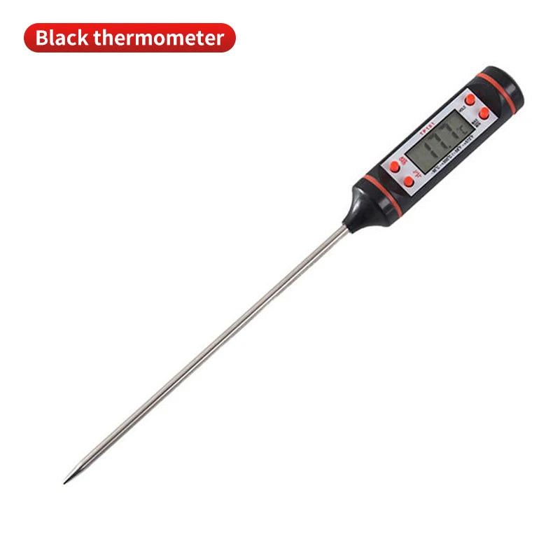 Digital Food Thermometer with LCD Display