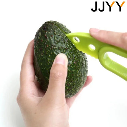 Versatile 3-in-1 Avocado Slicer for Kitchen