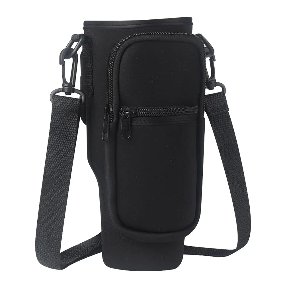 Stylish 40oz Water Bottle Carrier with Adjustable Strap