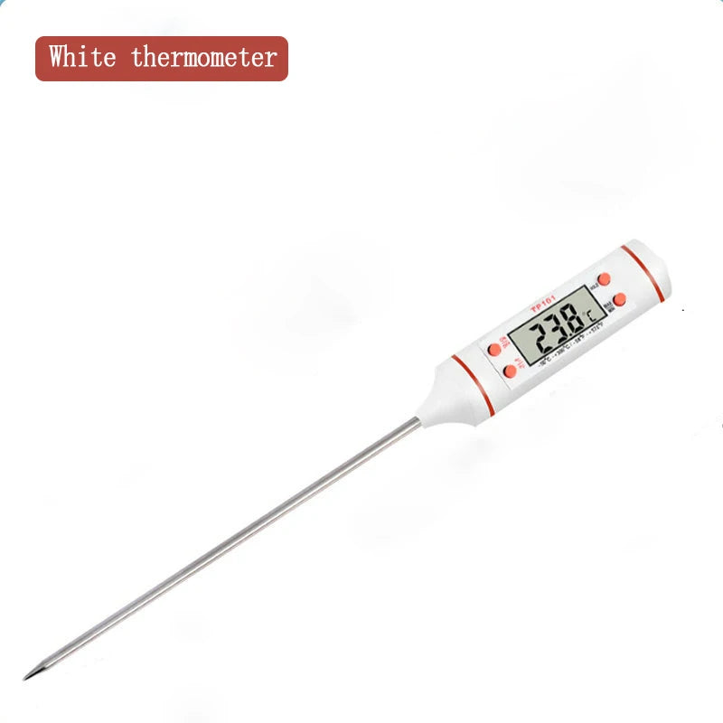 Digital Food Thermometer with LCD Display