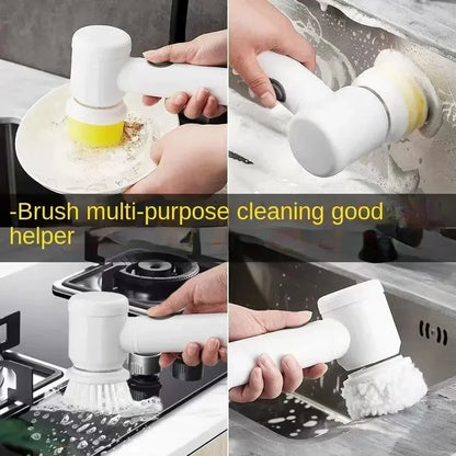 Rechargeable Electric Spin Cleaning Brush for Home