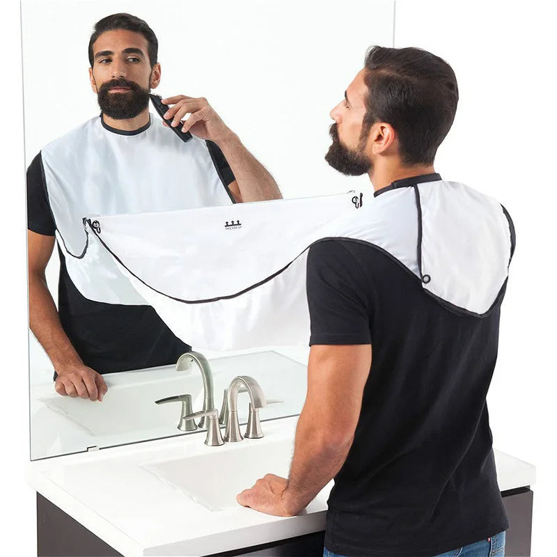 Versatile Beard Apron with Easy Disposal Design