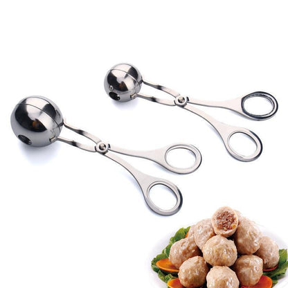 Versatile Stainless Steel Meatball Maker with Multiple Sizes