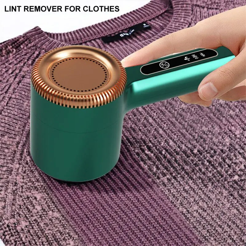 Green Electric Lint Remover for Clothes