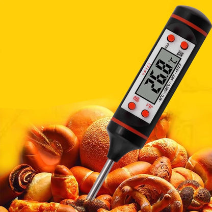 Digital Food Thermometer with LCD Display