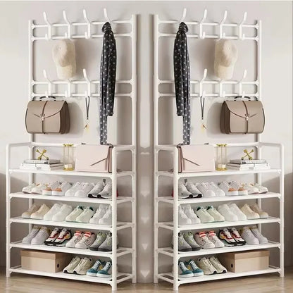 Versatile Multi-Layer Shoe and Hat Storage Rack