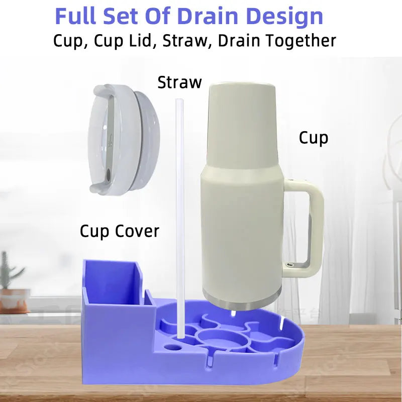 Versatile Silicone Cup Drying Rack