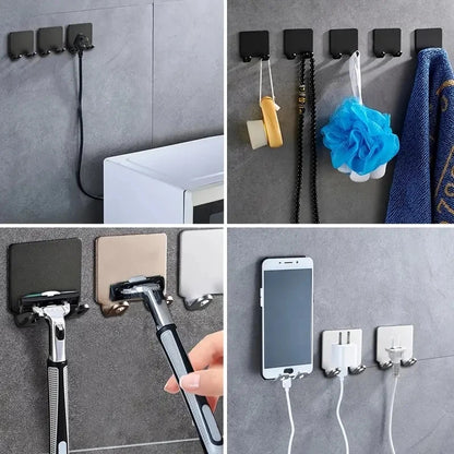 Multifunctional Punch-Free Razor Storage Hook