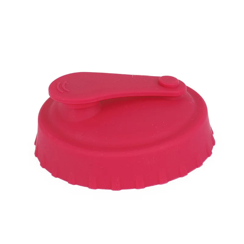 Versatile Silicone Soda Can Lids in Multiple Colors