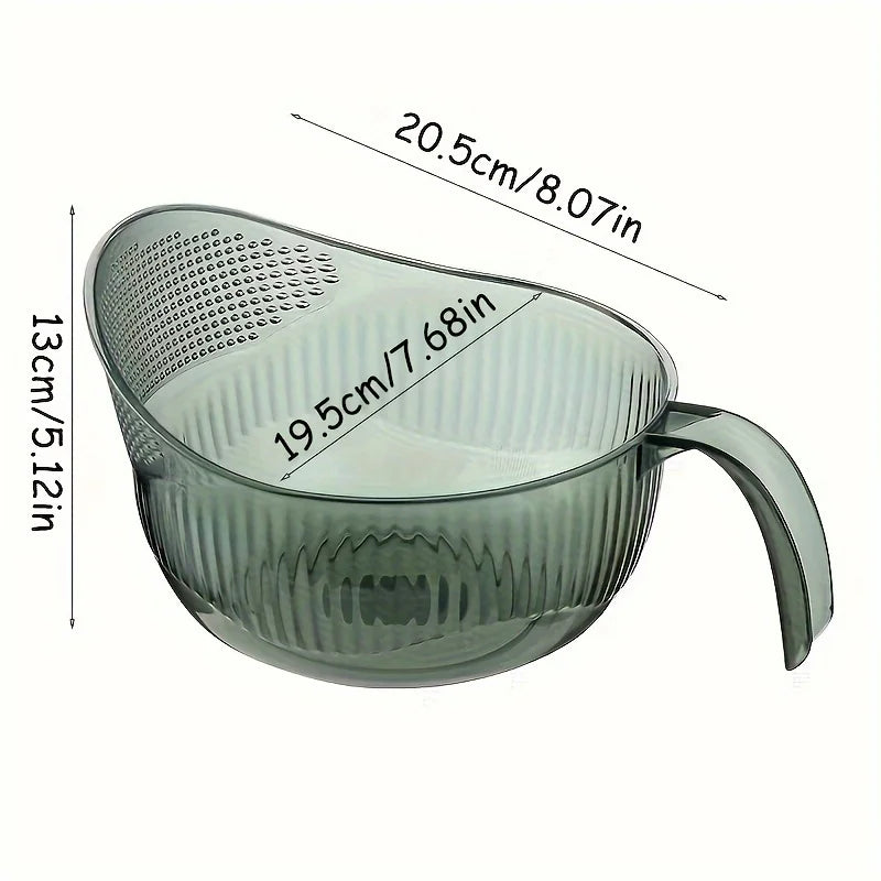 Multifunctional Plastic Colander for Easy Washing