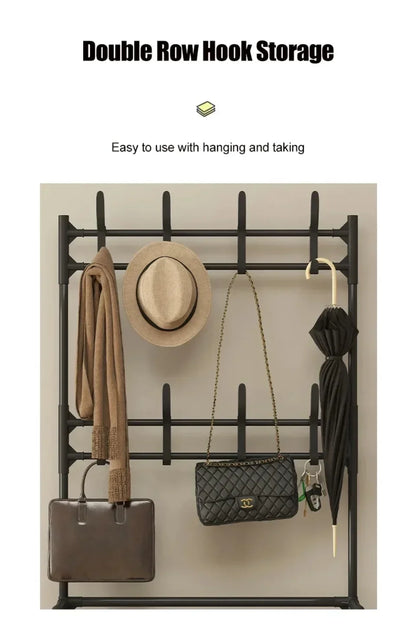 Versatile Multi-Layer Shoe and Hat Storage Rack