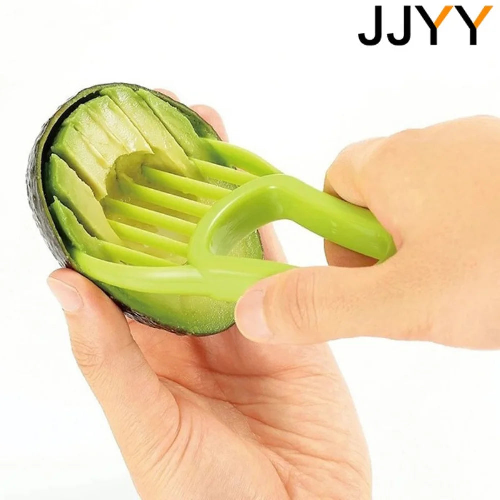 Versatile 3-in-1 Avocado Slicer for Kitchen