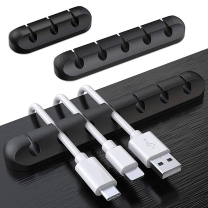 Silicone Cable Organizer for Tidy Desktop Management