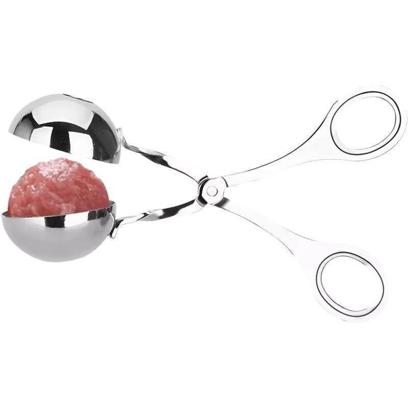 Versatile Stainless Steel Meatball Maker with Multiple Sizes