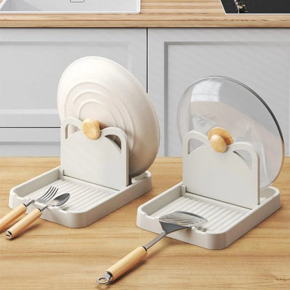 Versatile Kitchen Spoon and Lid Organizer