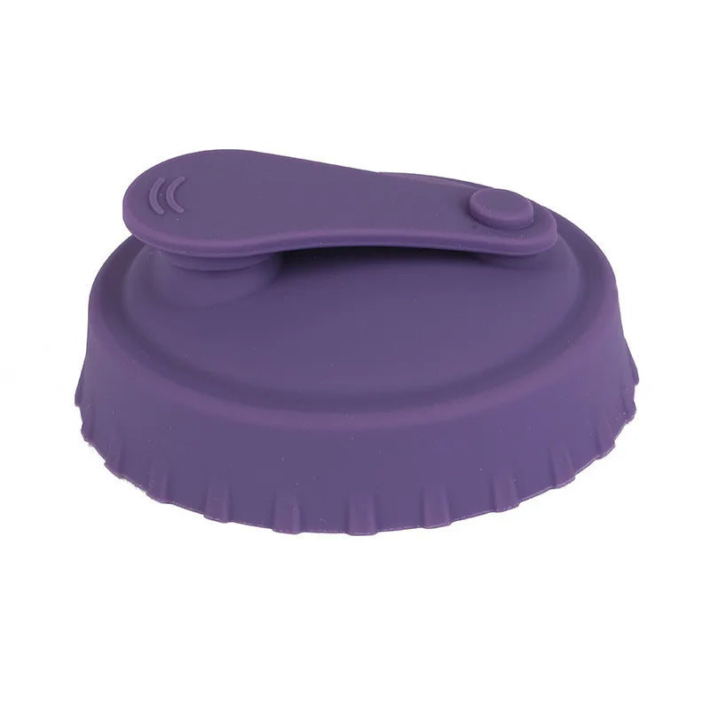 Versatile Silicone Soda Can Lids in Multiple Colors