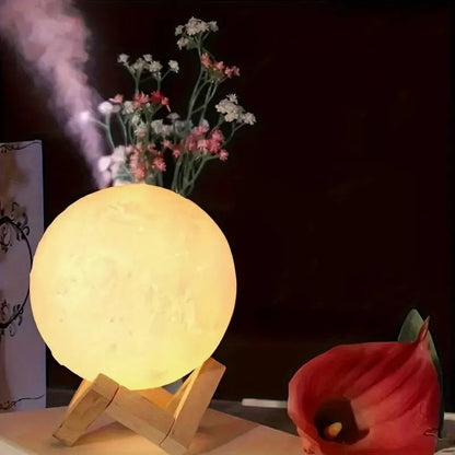 Enchanting LED Moon Lamp for Relaxation and Decor